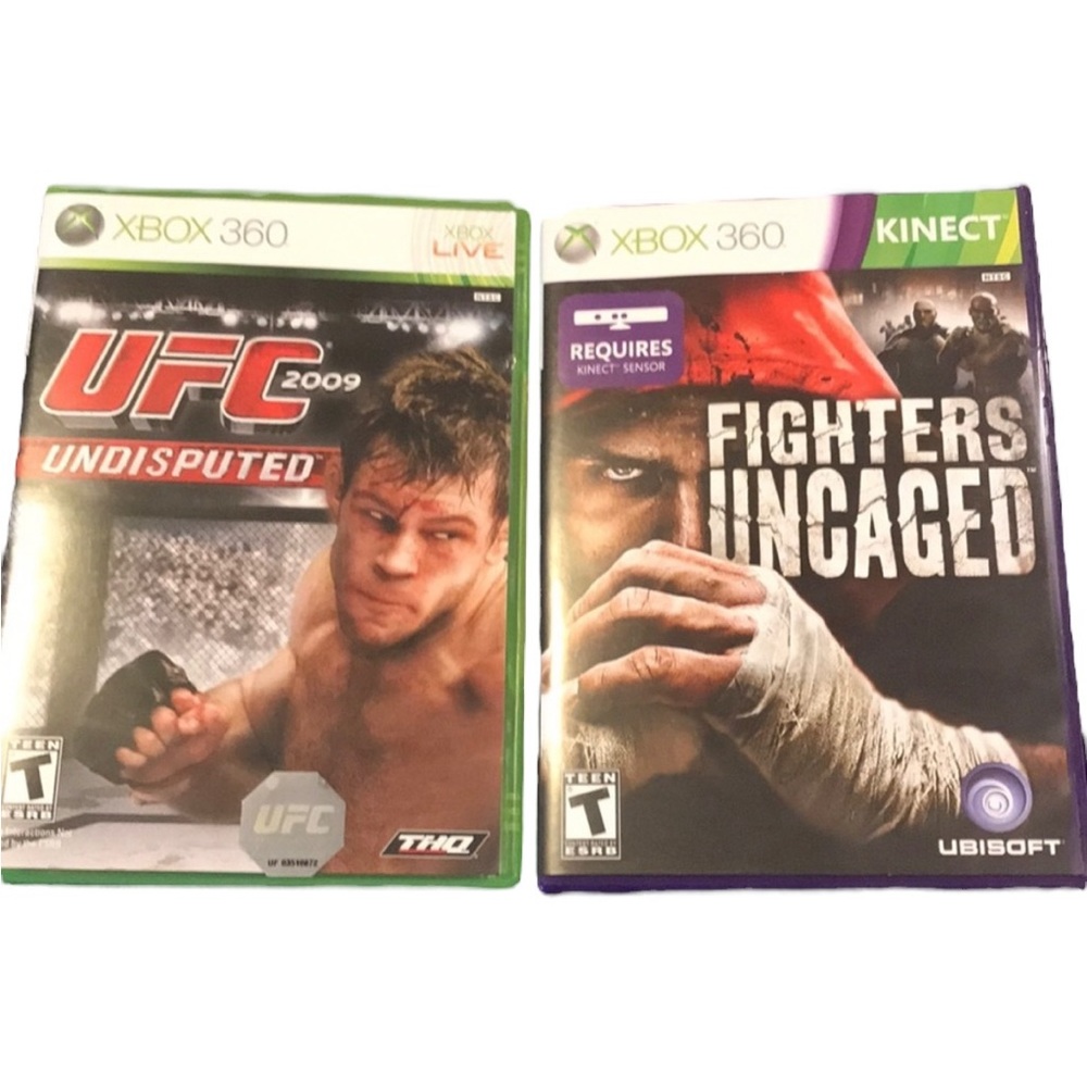 Xbox 360 UFC 2009 and Fighters Uncaged